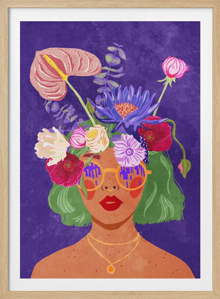 Flower head | Poster