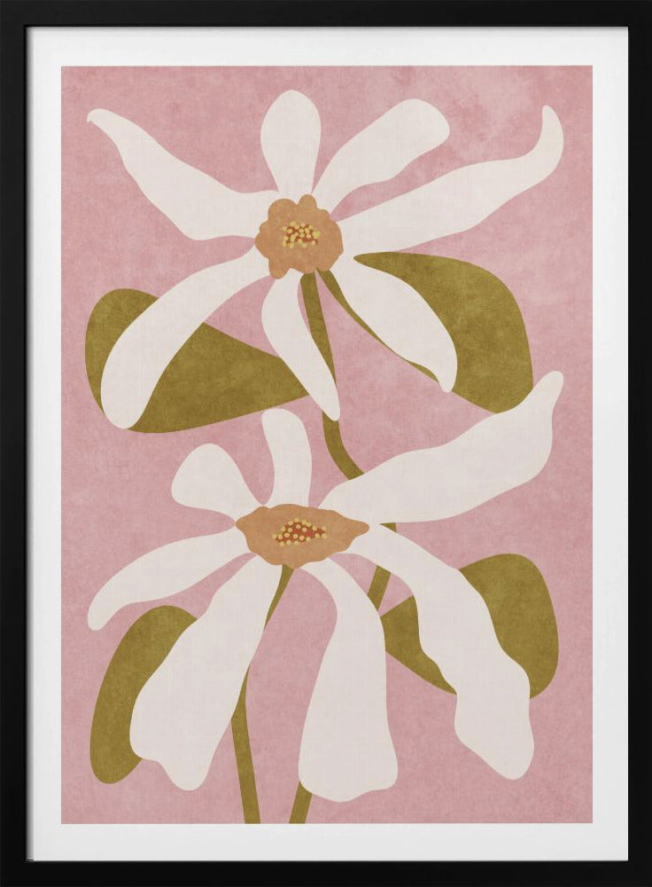 Abstract Flowers I | Poster