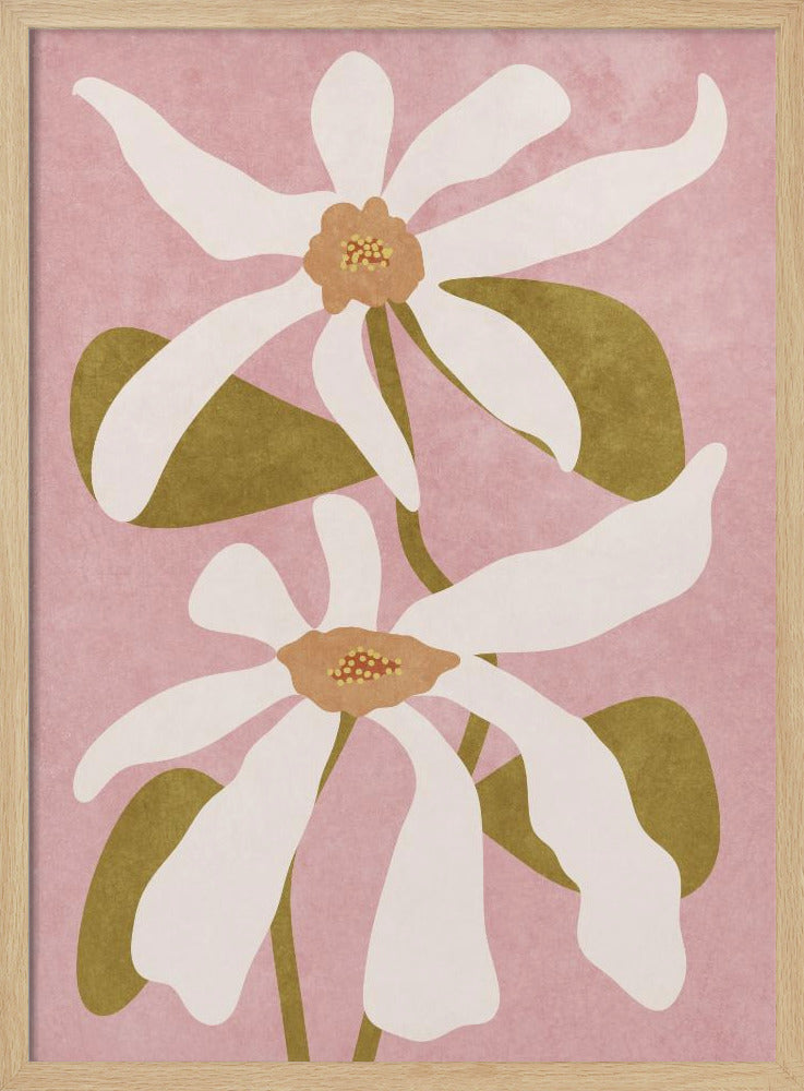 Abstract Flowers I | Poster
