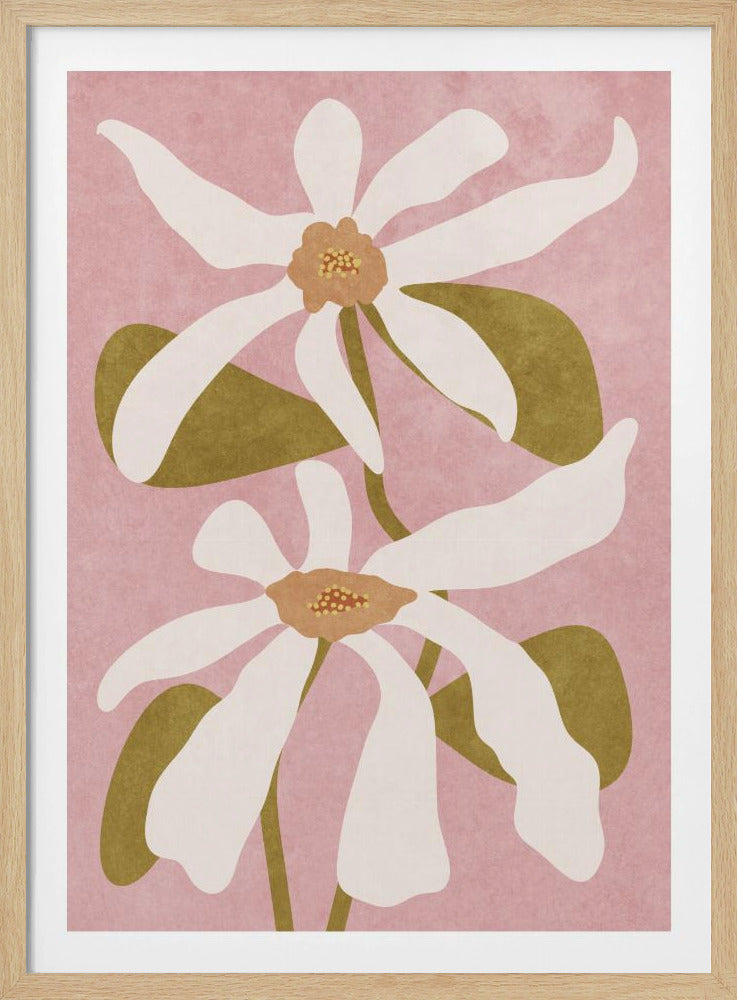 Abstract Flowers I | Poster