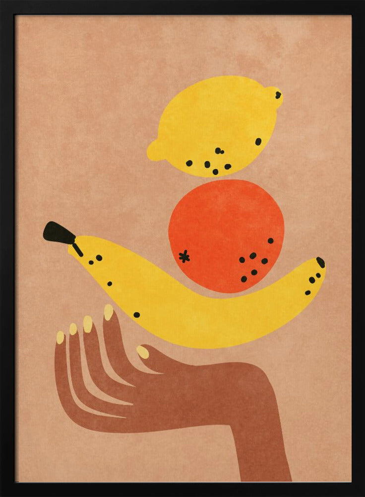 Fruits in my hand | Poster