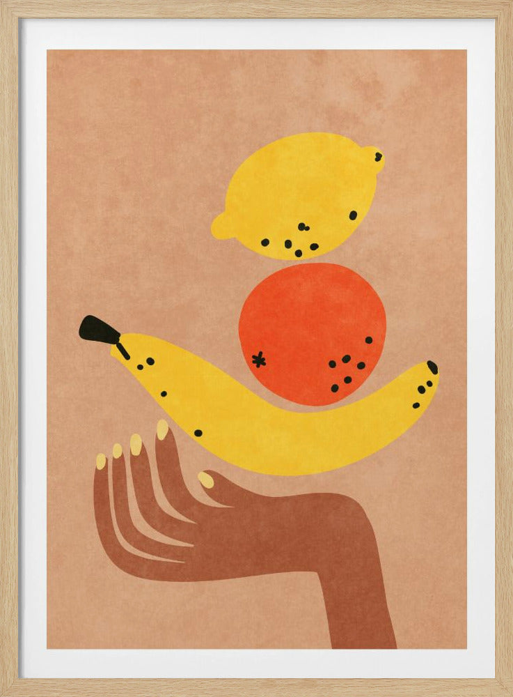 Fruits in my hand | Poster