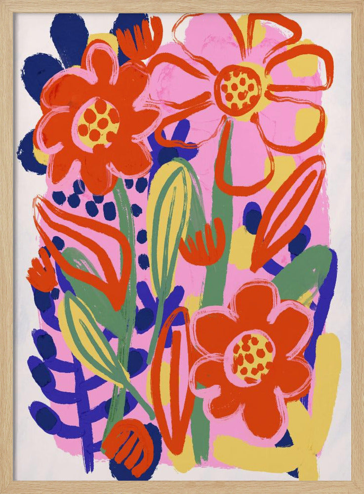 Floral Joyburst | Poster