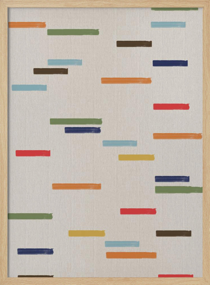 Floating Stripes | Poster