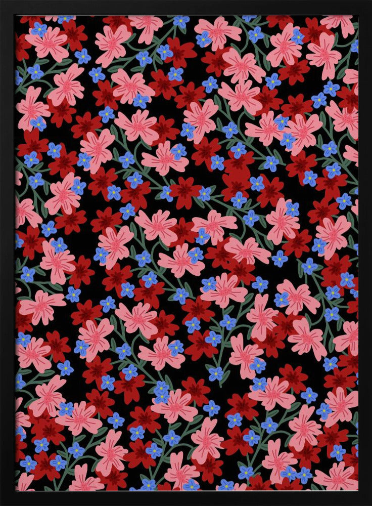 9933x14043 Din 50 Romantic Floral | Poster