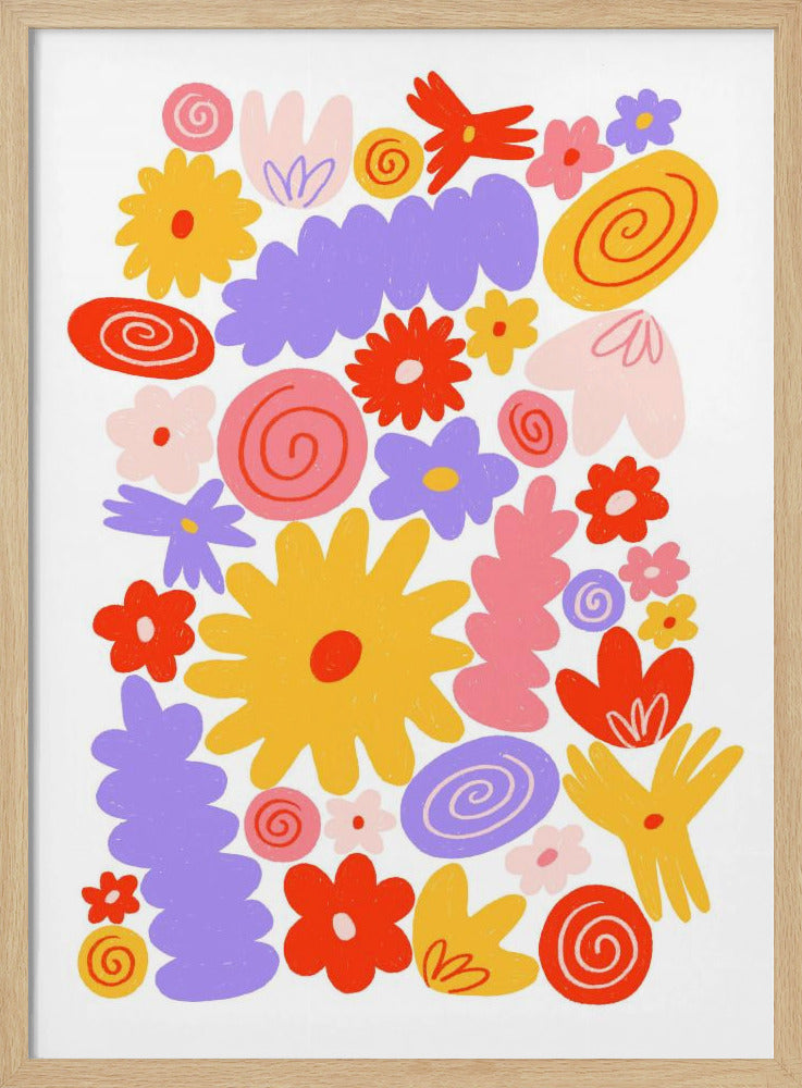 Flower Stack | Poster