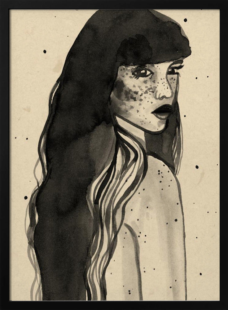 Long Hair Lady | Poster