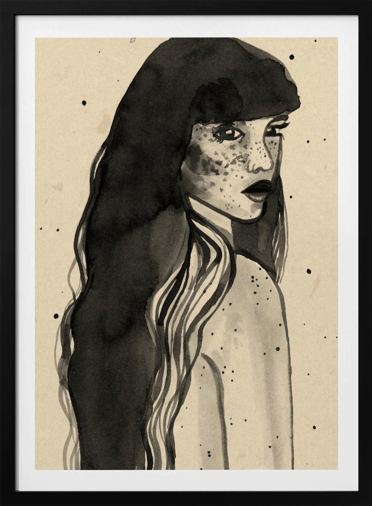 Long Hair Lady | Poster