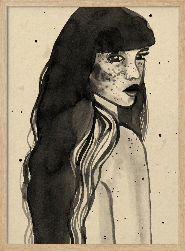 Long Hair Lady | Poster