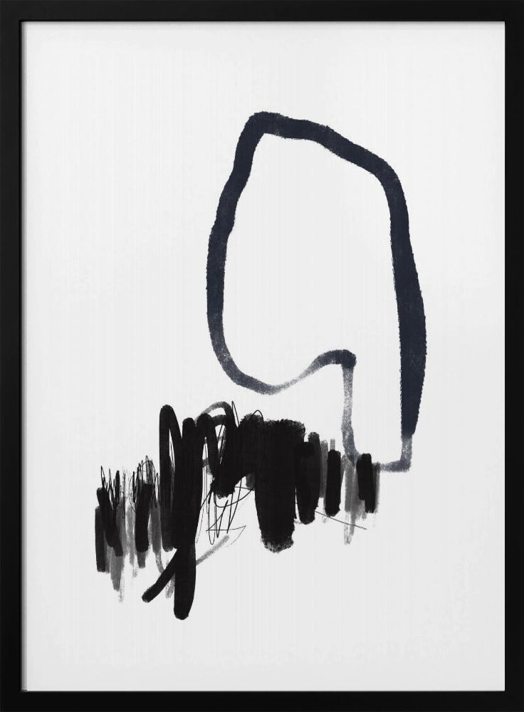 Monochrome Flow | Poster