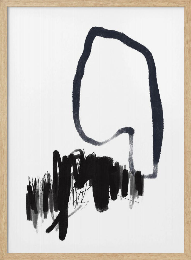 Monochrome Flow | Poster