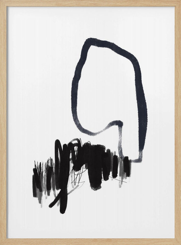 Monochrome Flow | Poster