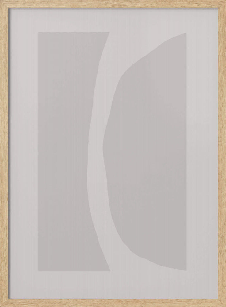 Curved Abstract Light | Poster
