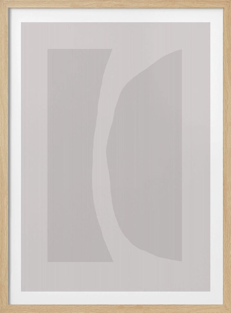 Curved Abstract Light | Poster