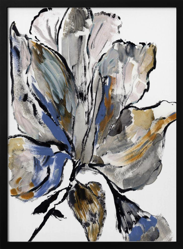 Le Jardin Botanique Blue Flower | Poster