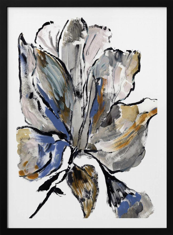 Le Jardin Botanique Blue Flower | Poster
