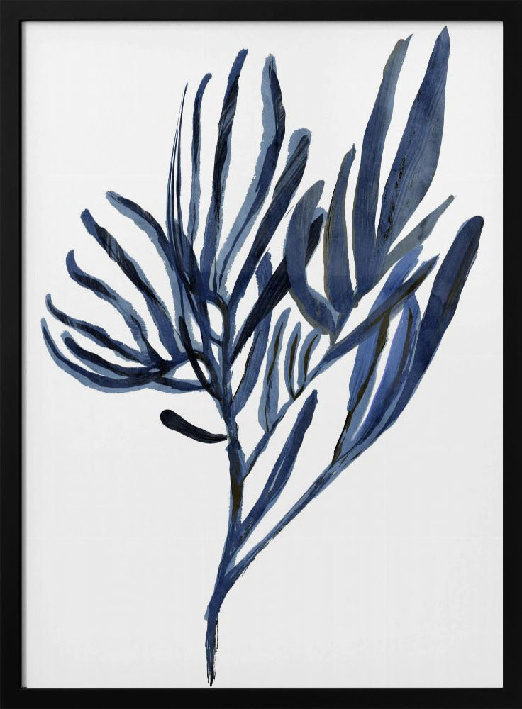 Blue Aquatic Plant Poster 2 | Poster