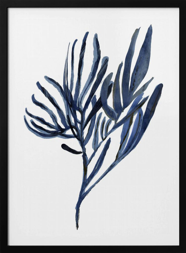 Blue Aquatic Plant Poster 2 | Poster