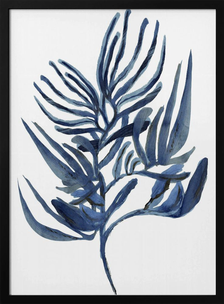 Blue Aquatic Plant Poster 1 | Poster