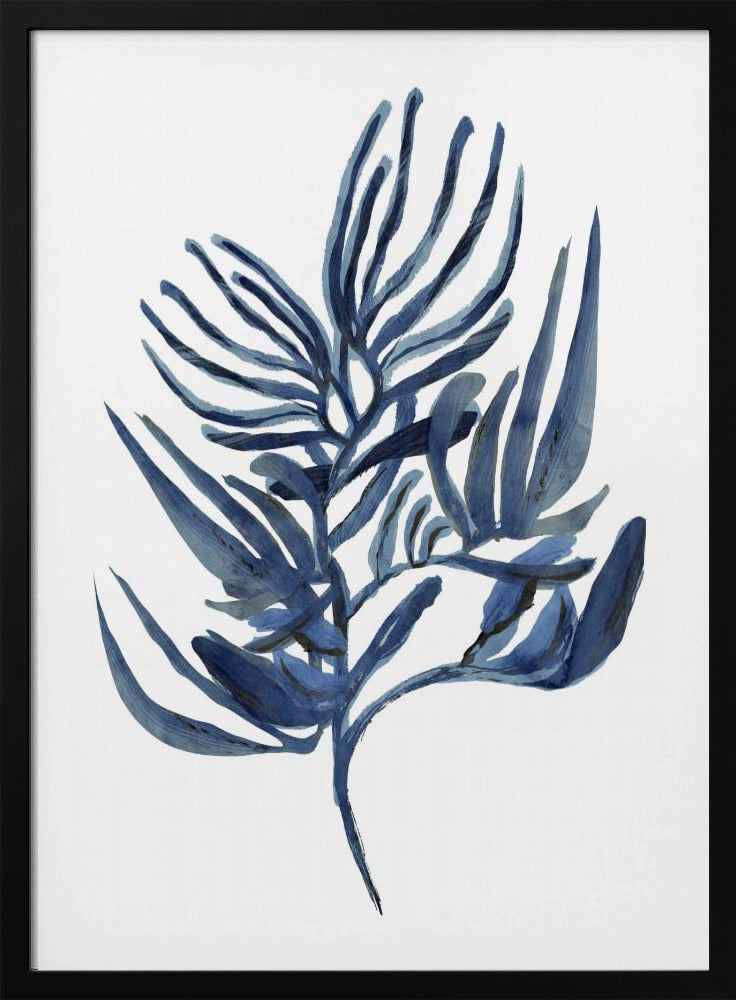 Blue Aquatic Plant Poster 1 | Poster