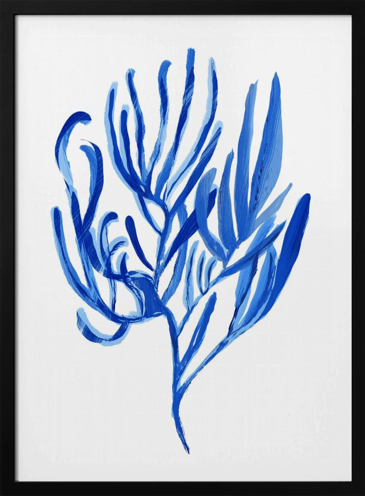Blue Aquatic Plant Poster 4 | Poster