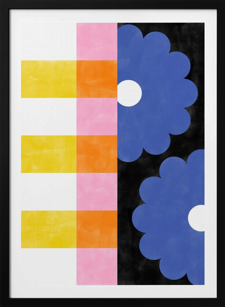Floral Stripes | Poster