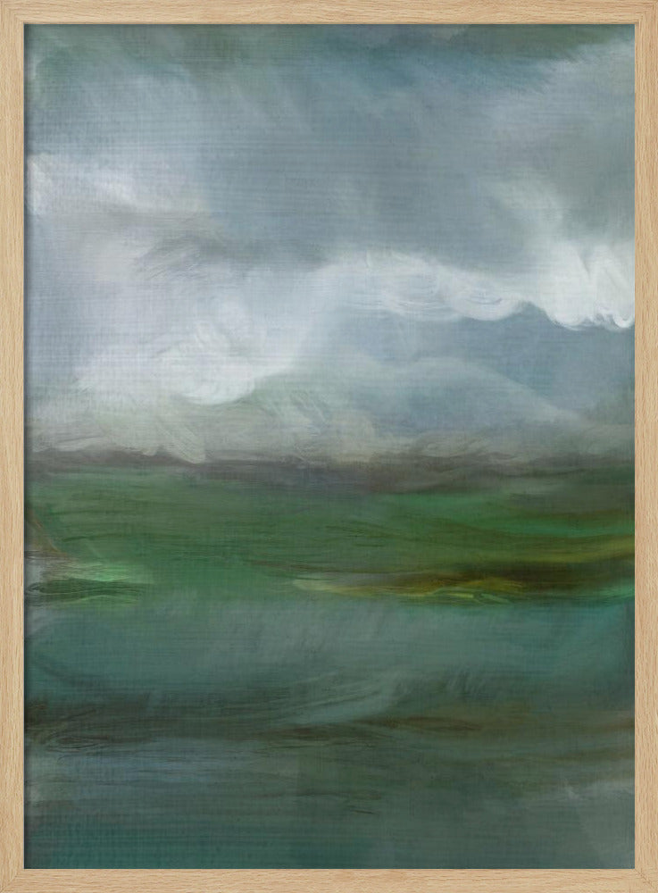 Rough Seas Oil Panel 2 | Poster