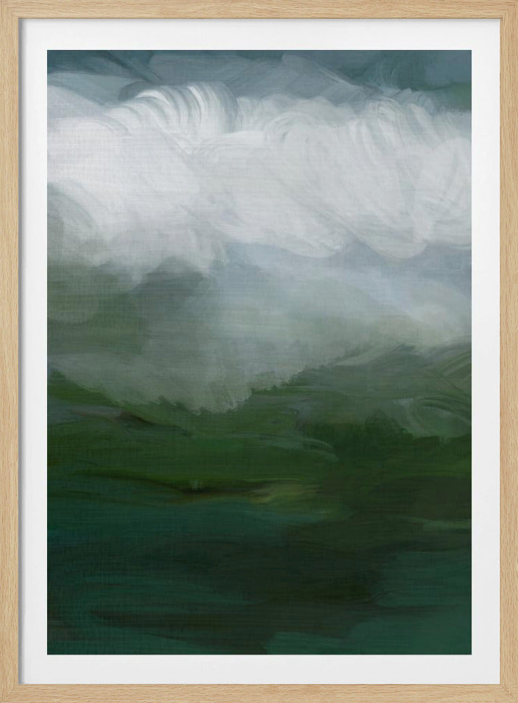 Rough Seas Oil Panel 3 | Poster