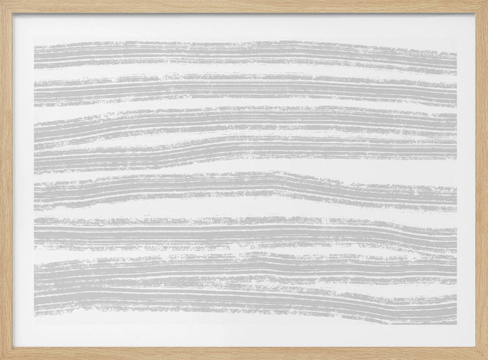 Grey Stripes Artwork | Poster