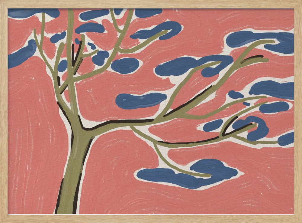 Bonsai tree fine art painting | Poster