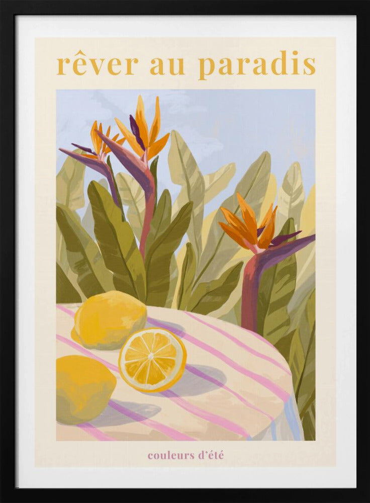 Rêver Au Paradis - Lemon | Poster