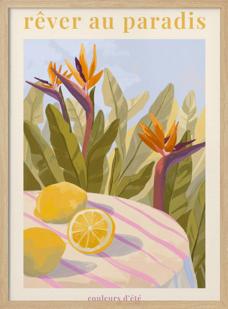 Rêver Au Paradis - Lemon | Poster