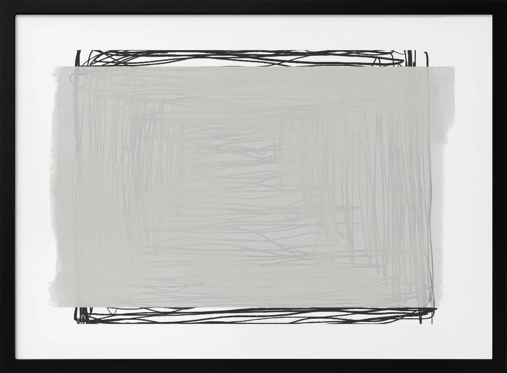 Scribbled Serenity | Poster
