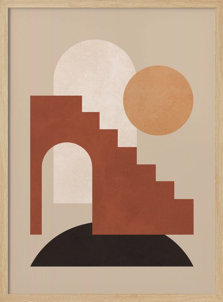 Geometric composition 4 | Poster