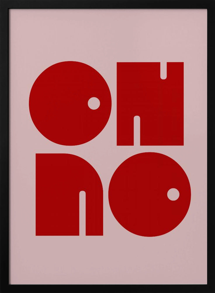 Bold Typographic Echo | Poster