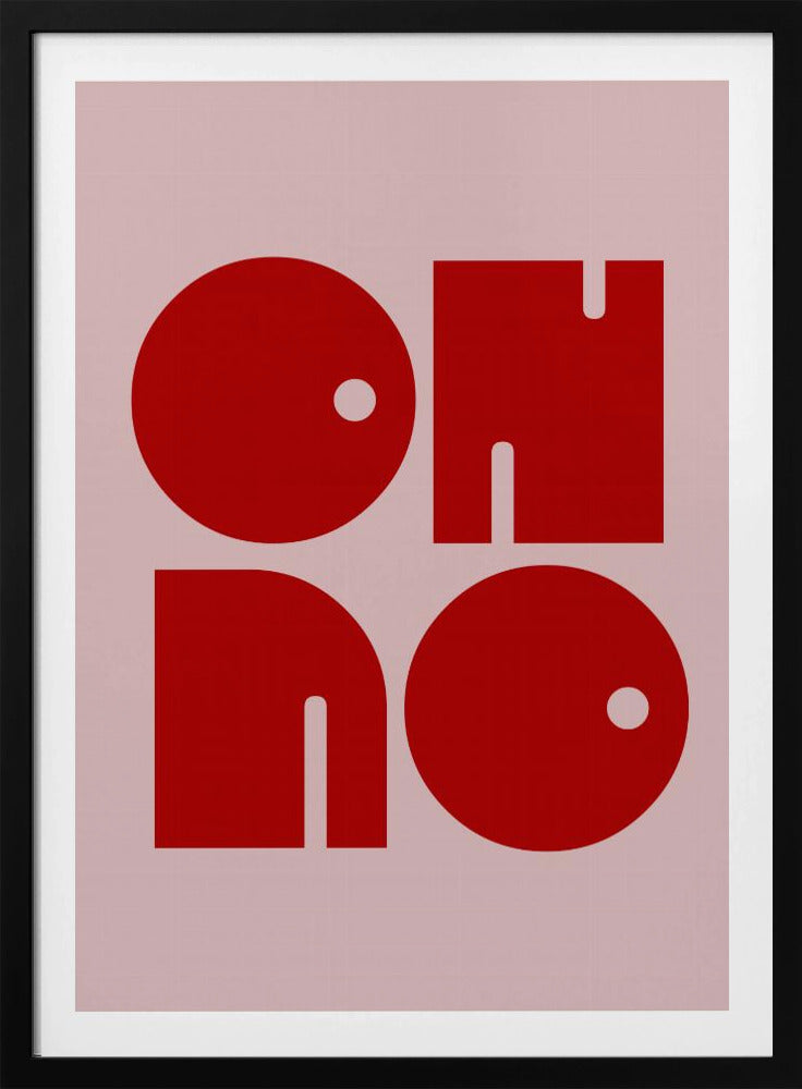 Bold Typographic Echo | Poster