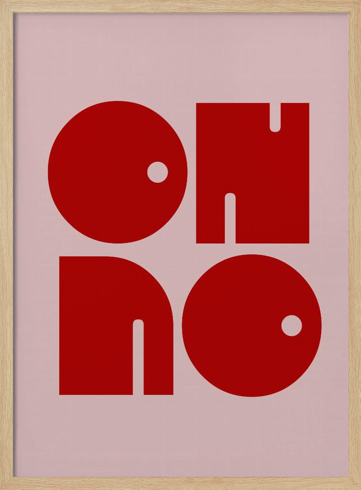 Bold Typographic Echo | Poster