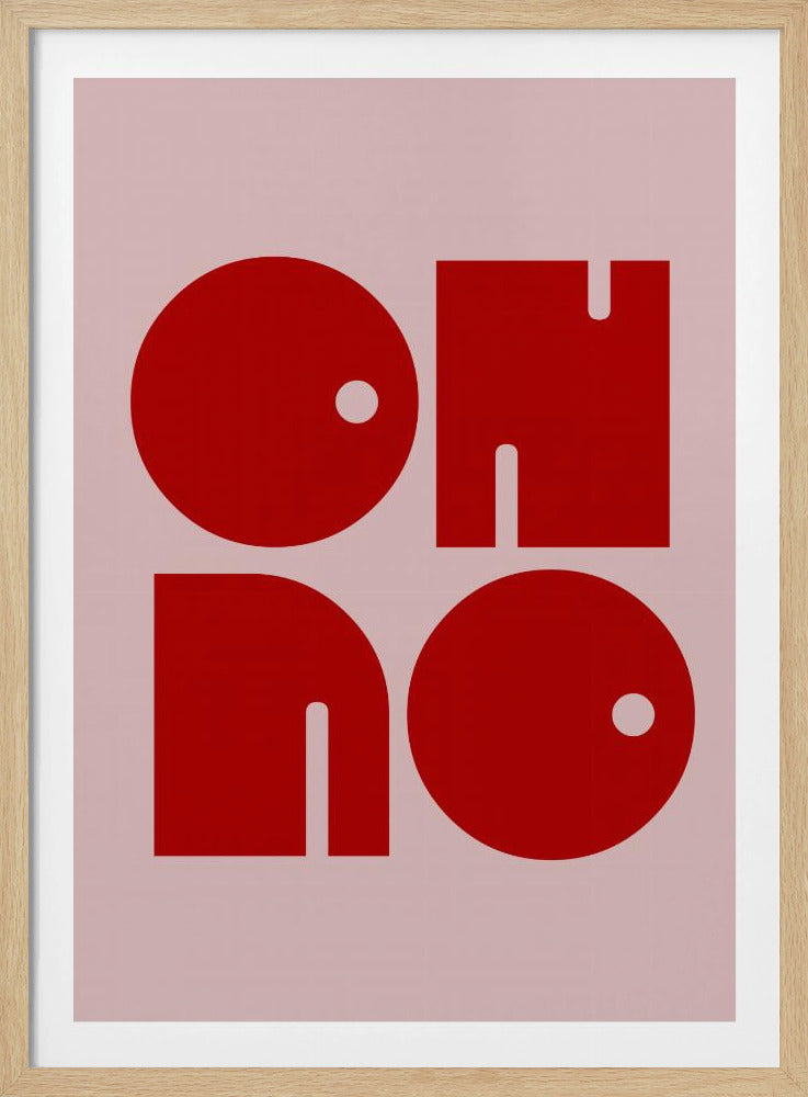 Bold Typographic Echo | Poster