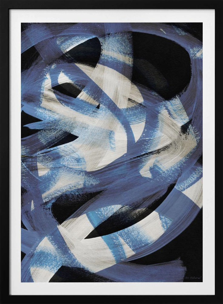 Abstract Brush Strokes 128 | Poster