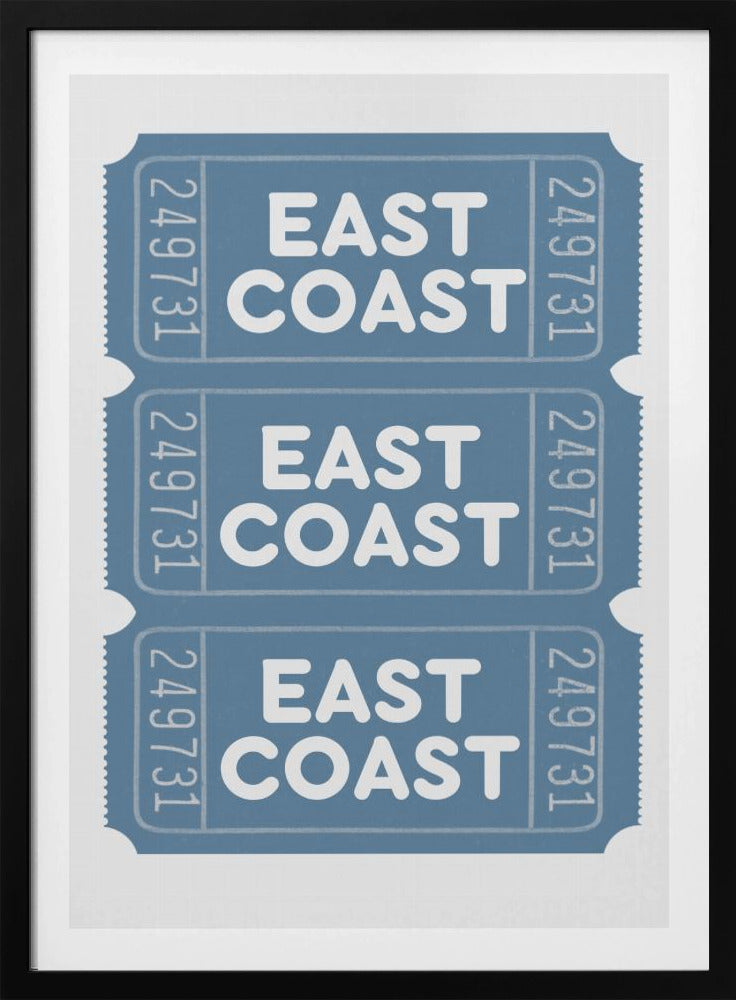 East Coast Tickets | Poster
