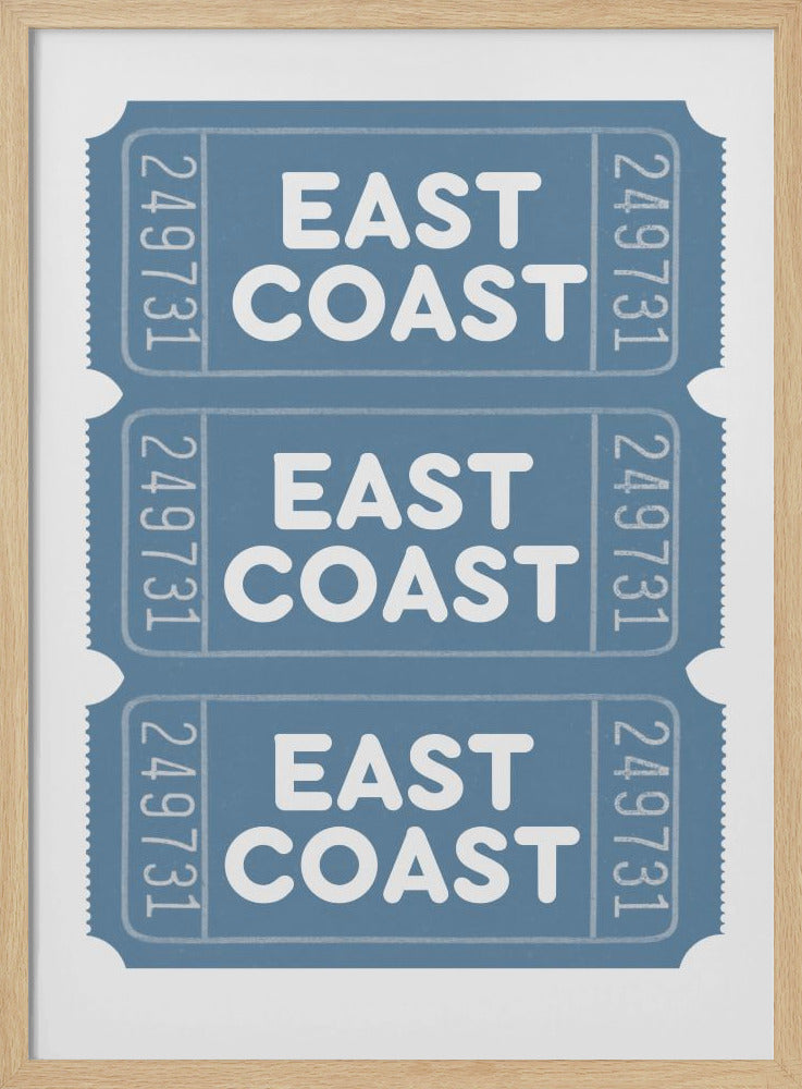 East Coast Tickets | Poster