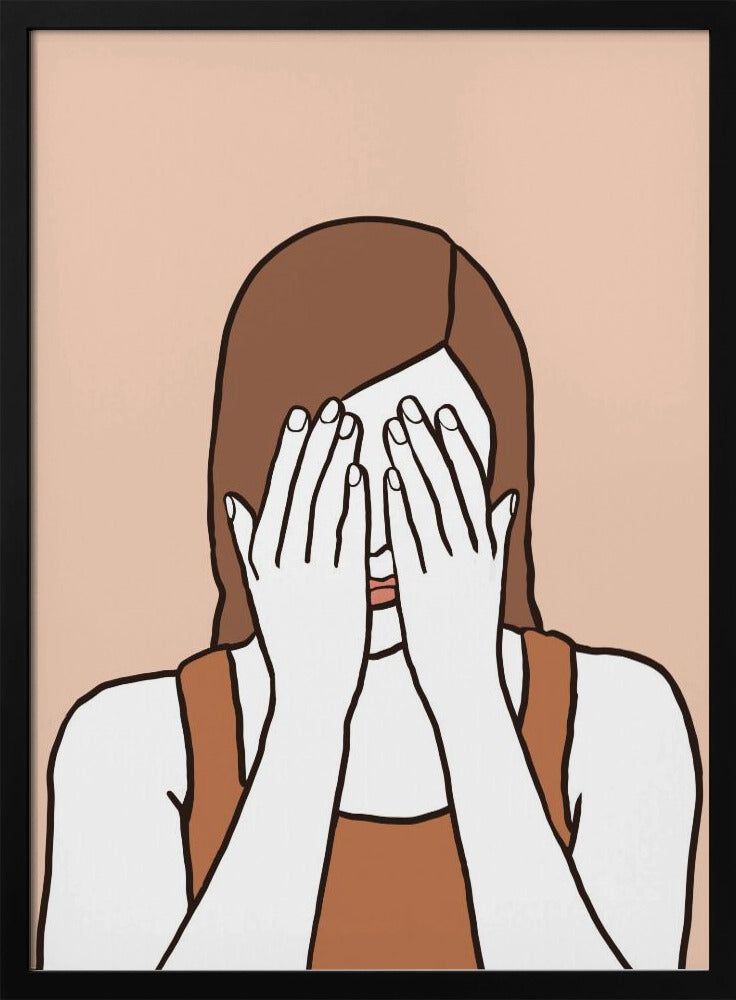 Shy Woman | Poster