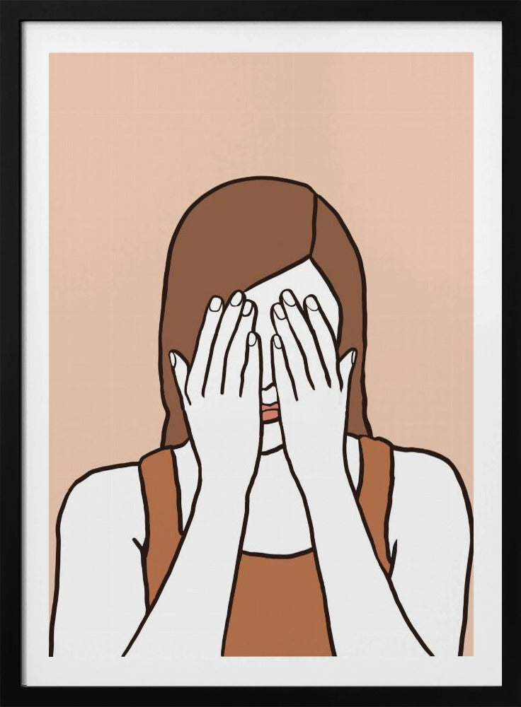 Shy Woman | Poster