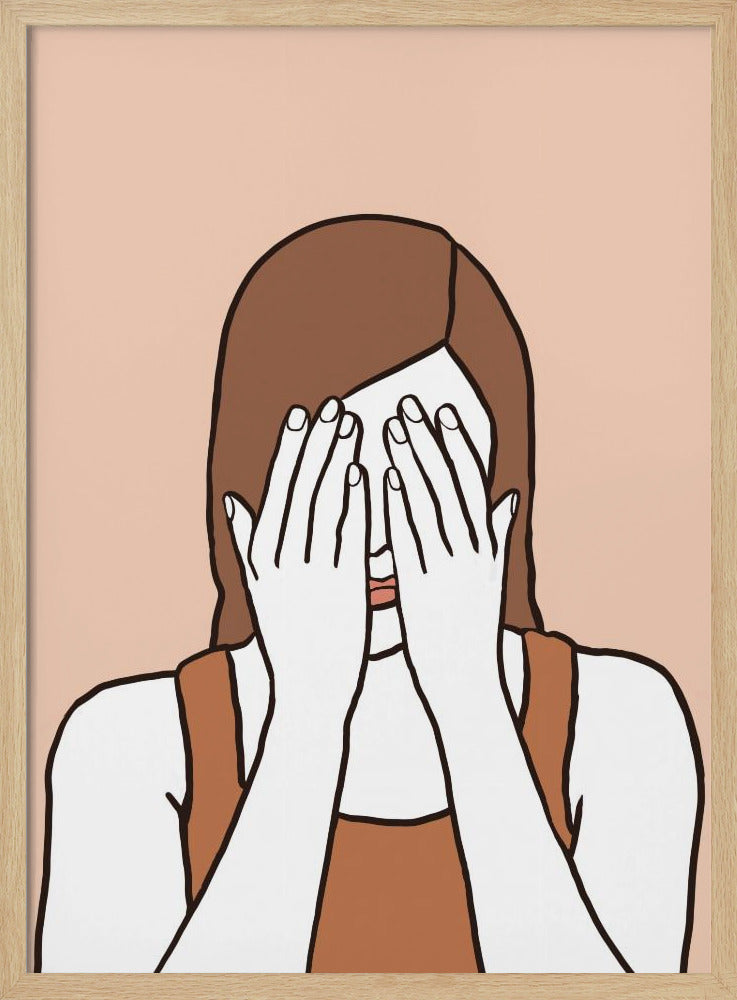 Shy Woman | Poster