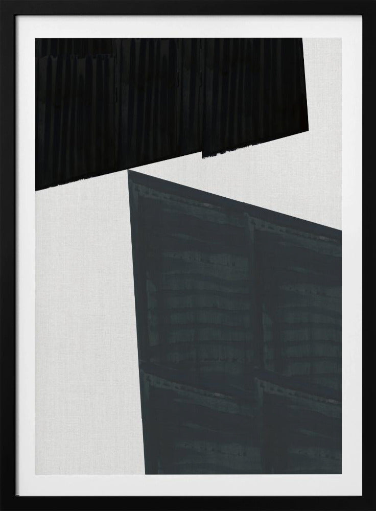 Jagged Edge Abstract 1 | Poster