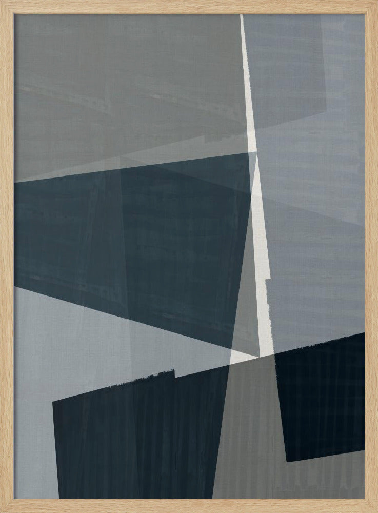 Jagged Edge Abstract 3 | Poster