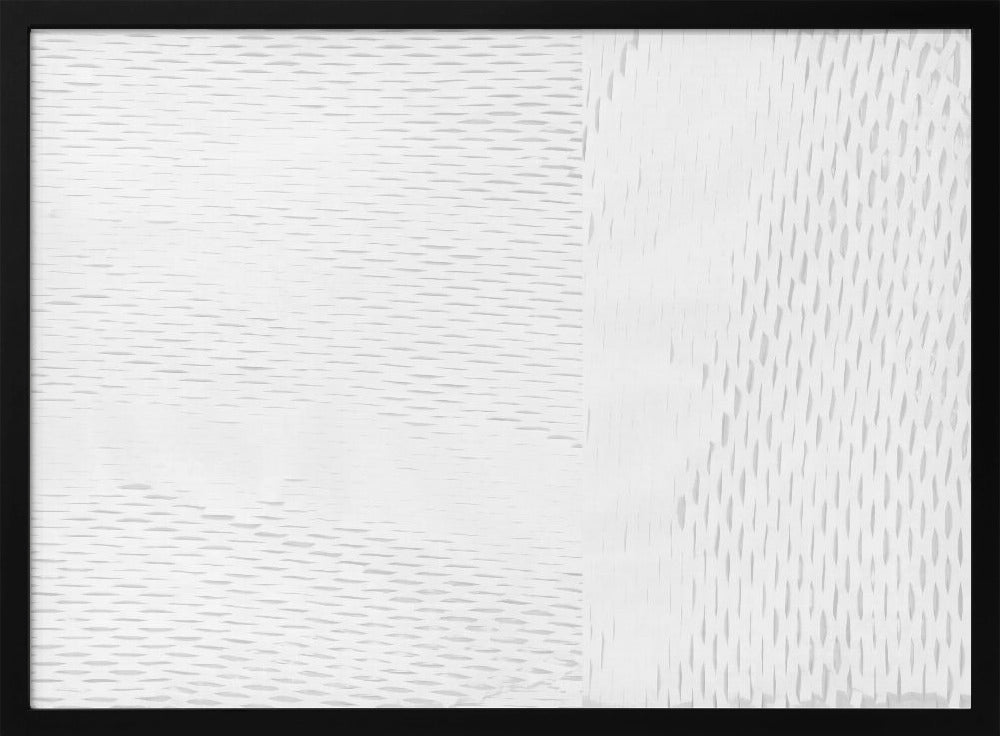 White Woven Blocks 5 | Poster