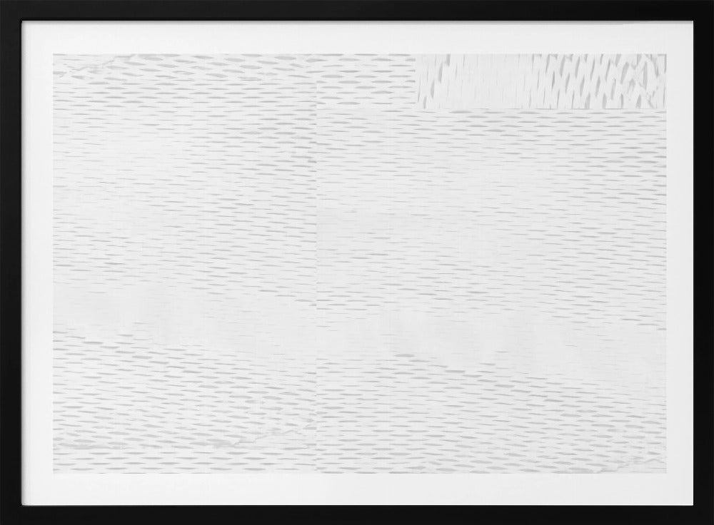 White Woven Blocks 6 | Poster