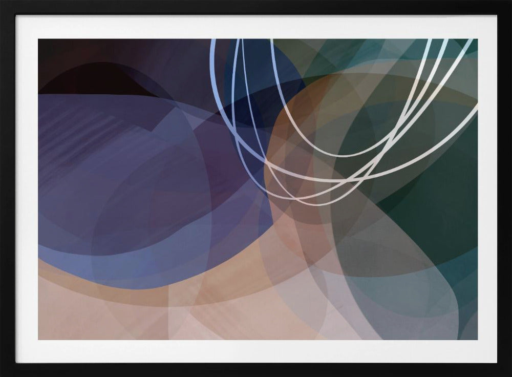 Dusty Rose Shapes 4 | Poster