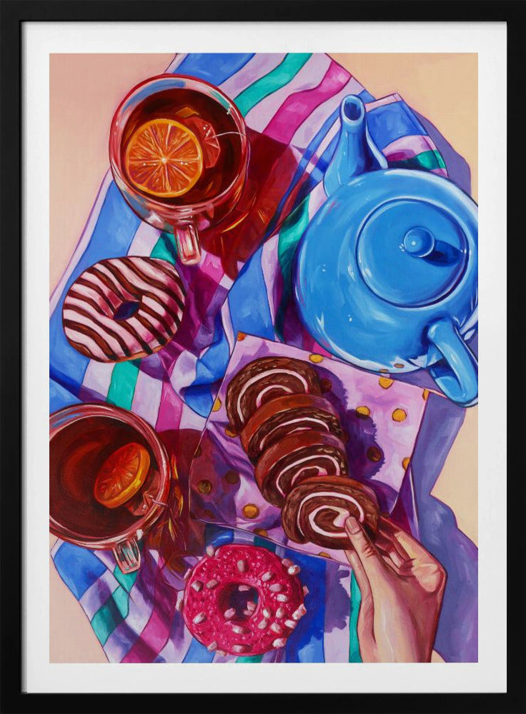 Hot Tea and Hot Pink | Poster